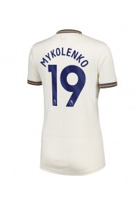 Everton Vitaliy Mykolenko #19 Voetbaltruitje 3e tenue Dames 2024-25 Korte Mouw